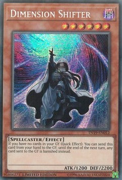 Dimensionsverschieber TN19-012 Secret Rare Excellent Deutsch