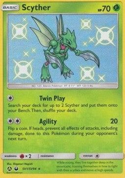 Scyther HIF-SV1 Holo Rare Near Mint Englisch