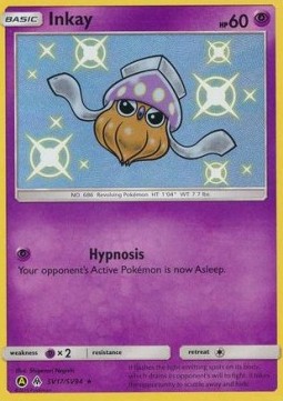 Inkay HIF-SV17 Holo Rare Near Mint Englisch