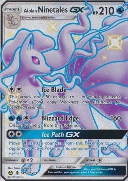 Alolan Ninetales GX HIF-SV53 Ultra Rare Near Mint Englisch