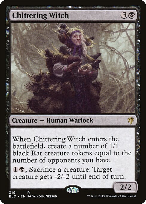 Chittering Witch XELD-319 Rare Near Mint Englisch