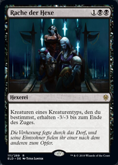 Rache der Hexe ELD-111 Rare Excellent Deutsch