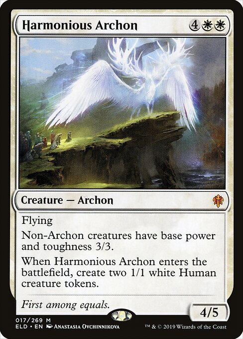 Harmonious Archon ELD-17 Mythic Excellent Englisch