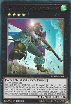 Castel, der Himmelssprenger-Musketier DUDE-018 Ultra Rare Excellent Deutsch 1. Auflage