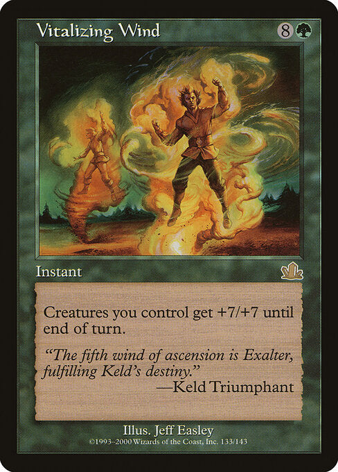 Vitalizing Wind PCY-133 Rare Played Englisch