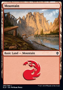Gebirge (V.4) ELD-265 Land Excellent Deutsch Foil