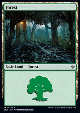 Wald (V.2) ELD-267 Land Good Englisch Foil