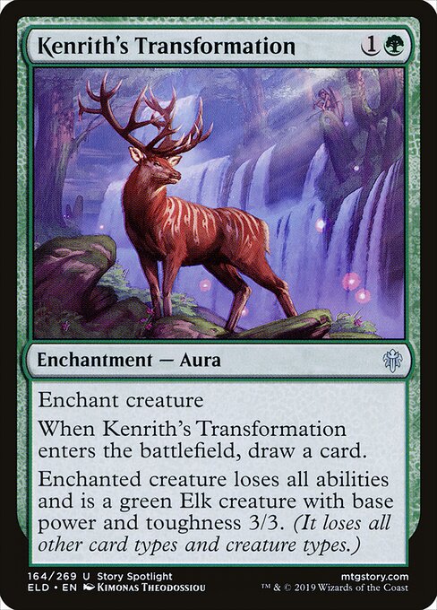 Kenrith's Transformation ELD-164 Uncommon Near Mint Englisch Foil