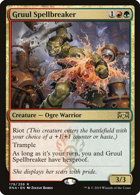 Gruul-Zauberbrecherin PELD-179 Rare Excellent Deutsch Foil