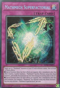 Mathemech-Superfakultät MYFI-DE012 Secret Rare Good Deutsch 1. Auflage