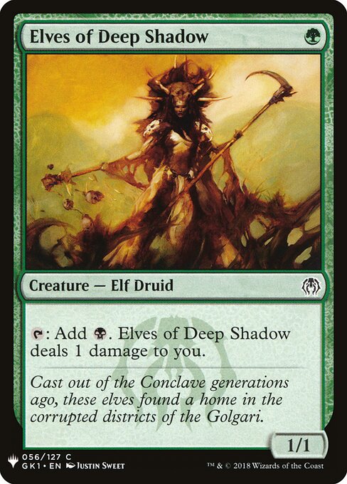 Elves of Deep Shadow MYS-56 Common Excellent Englisch