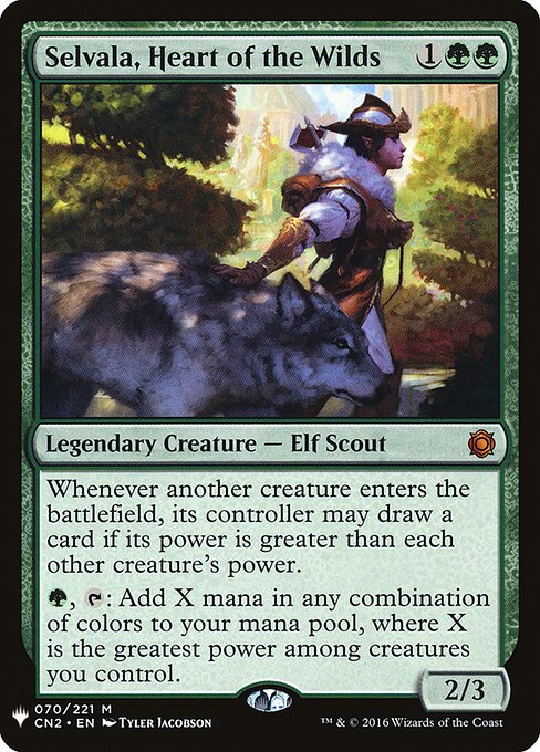 Selvala, Heart of the Wilds MYS-70 Mythic Excellent Englisch