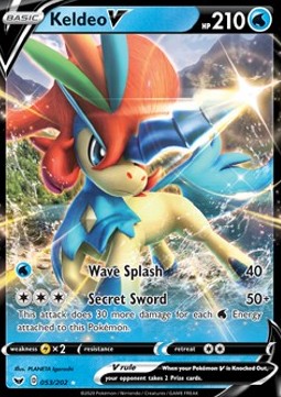 Keldeo V SSH-53 Ultra Rare Poor Deutsch