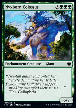Nyxgeborener Koloss THB-191 Common Excellent Englisch Foil