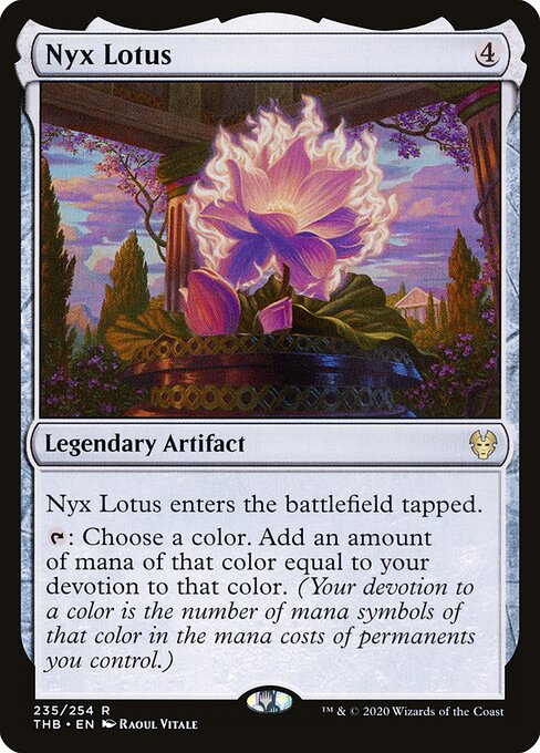 Nyx-Lotus THB-235 Rare Excellent Englisch