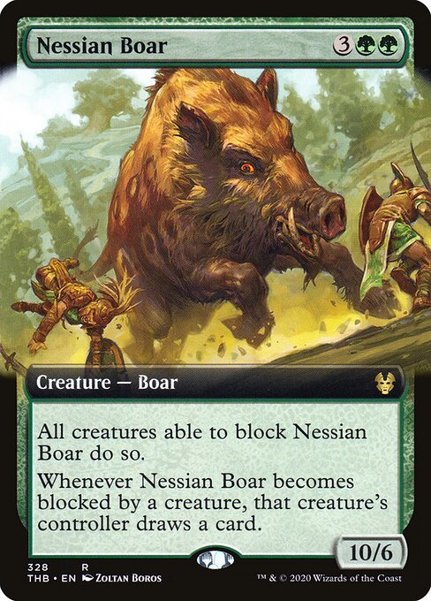 Nessian Boar XTHB-328 Rare Good Englisch