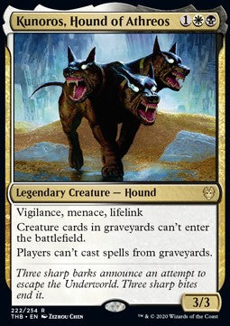 Kunoros, Hund des Athreos THB-222 Rare Near Mint Englisch