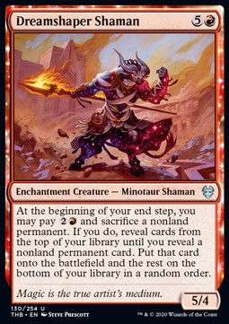 Traumformer-Schamanin THB-130 Uncommon Near Mint Englisch Foil