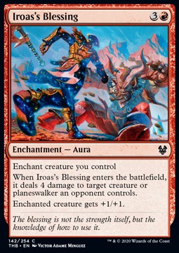 Iroas' Segen THB-142 Common Excellent Englisch Foil