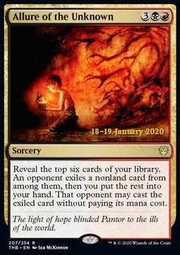 Reiz des Unbekannten (V.2) PTHB-207 Rare Near Mint Englisch Foil