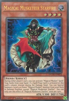 Magical Musketeer Starfire DUOV-EN072 Ultra Rare Excellent Englisch 1. Auflage