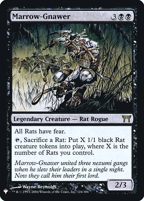 Marrow-Gnawer MYS-124 Rare Excellent Englisch Foil