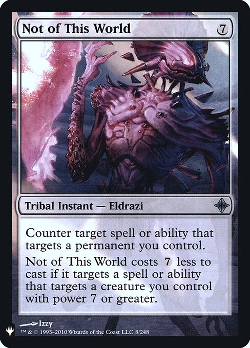 Nicht von dieser Welt MYS-8 Uncommon Near Mint Englisch Foil