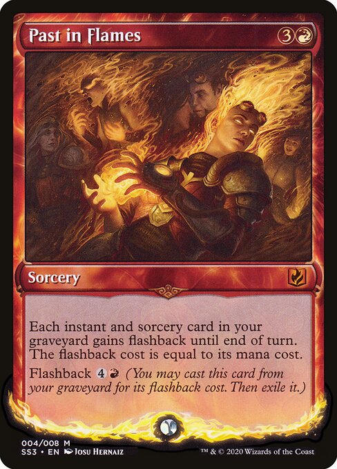 Past in Flames SS3-4 Mythic Near Mint Englisch