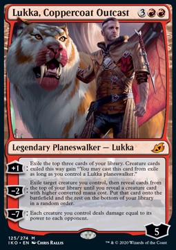 Lukka, Verstoßener der Kupferjacken IKO-125 Mythic Near Mint Deutsch