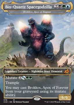Brokkos, Apex der Ewigkeit (V.2) XIKO-378 Mythic Excellent Englisch Foil