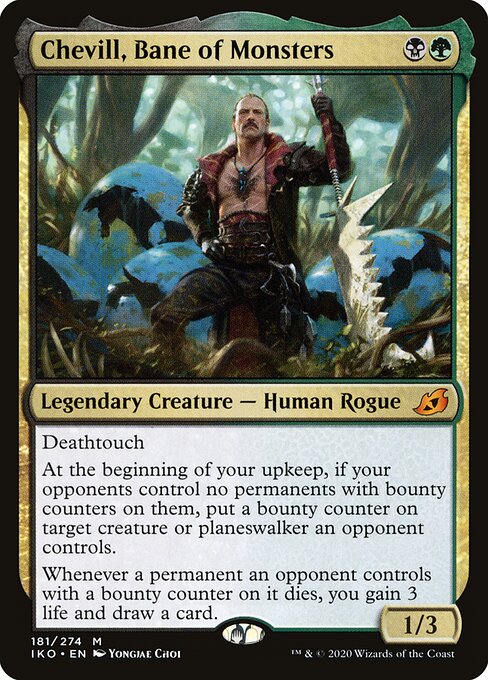 Chevill, Bane of Monsters IKO-181 Mythic Near Mint Englisch