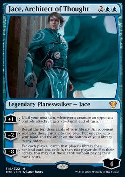 Jace der Gedankenarchitekt C20-114 Mythic Near Mint Deutsch