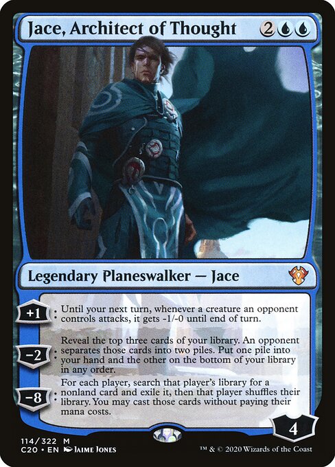 Jace der Gedankenarchitekt C20-114 Mythic Near Mint Englisch