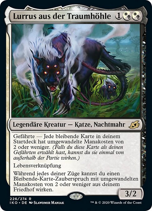 Lurrus aus der Traumhöhle IKO-226 Rare Near Mint Deutsch