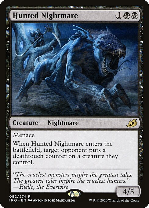 Hunted Nightmare IKO-92 Rare Near Mint Englisch
