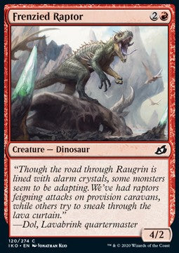 Tobsüchtiger Raptor IKO-120 Common Near Mint Deutsch Foil