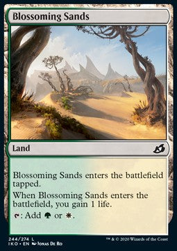 Erblühender Sand IKO-244 Common Near Mint Englisch Foil