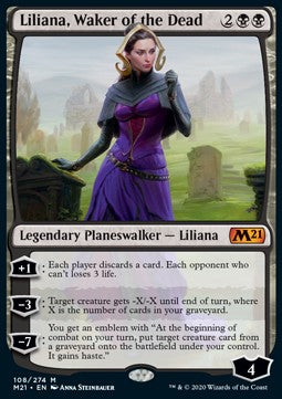 Liliana, Erweckerin der Toten M21-108 Mythic Good Deutsch