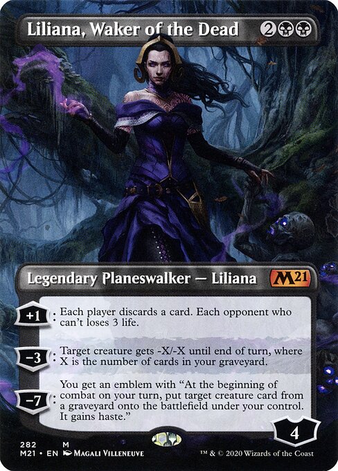 Liliana, Erweckerin der Toten (V.1) XM21-282 Mythic Near Mint Englisch