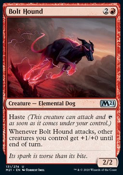 Blitzhund M21-131 Uncommon Excellent Englisch Foil