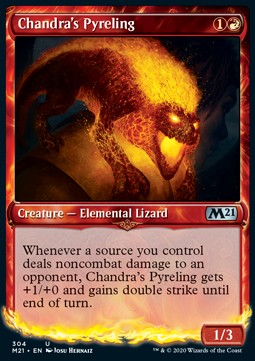 Chandras Feuerbrandling XM21-304 Uncommon Good Englisch Foil