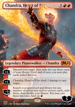 Chandra, Herz aus Feuer (V.1) XM21-283 Mythic Excellent Französisch