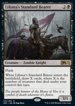 Lilianas Bannerträger M21-110 Rare Near Mint Englisch