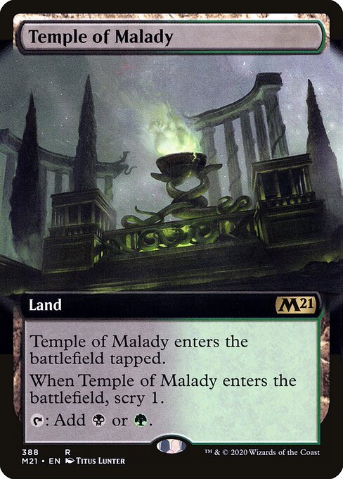 Temple of Malady XM21-388 Rare Excellent Englisch