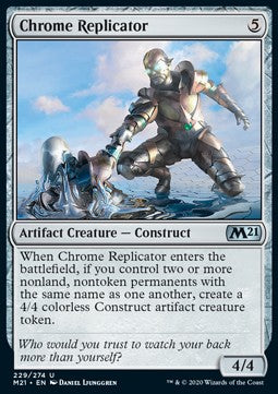 Chromreplikator M21-229 Uncommon Near Mint Englisch Foil