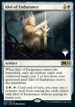 Abgott der Zähigkeit (V.1) PM21-23 Rare Near Mint Deutsch Foil