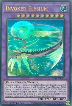Invoked Elysium BLAR-EN083 Ultra Rare Near Mint Englisch 1. Auflage