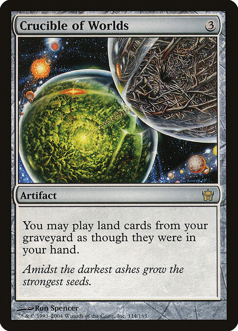 Crucible of Worlds 5DN-114 Rare Excellent Englisch