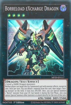 Kalliberlade-eXlade-Drache MP20-117 Super Rare Light Played Deutsch 1. Auflage