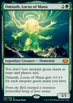 Omnath, der Sammelpunkt des Manas CC1-2 Mythic Near Mint Englisch Foil